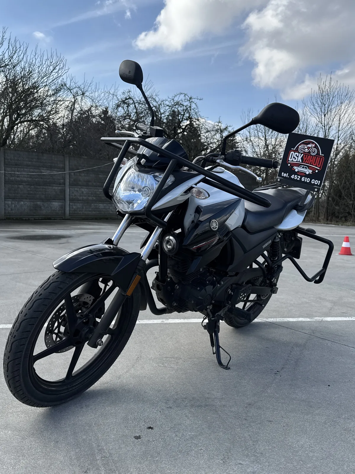 Motocykl do nauki jazdy kategorii A1 – OSK YAHUU