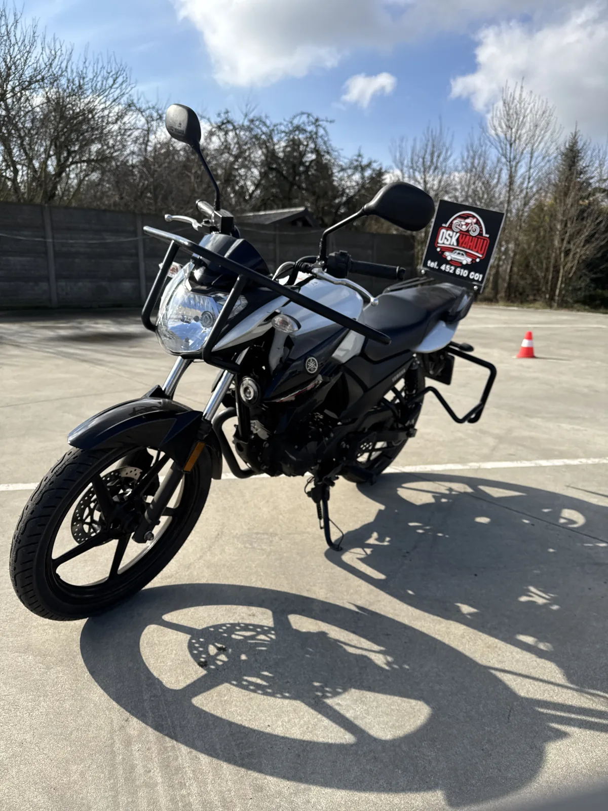Motocykl szkoleniowy kat. A1 w OSK YAHUU